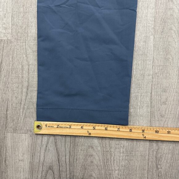 Banana Republic Flat Front Chino Pants Men's 38x32 Blue Stretch Preppy NEW NWT - Picture 10 of 11